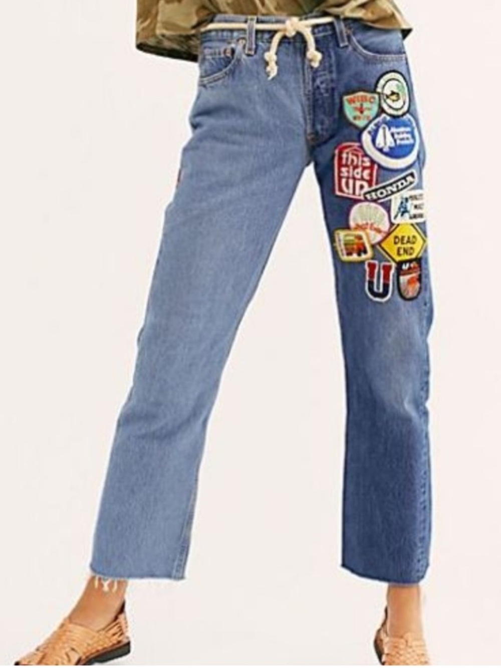 Repurposed Vintage - Riley House of Blues Jeans New Without Tags Never Worn